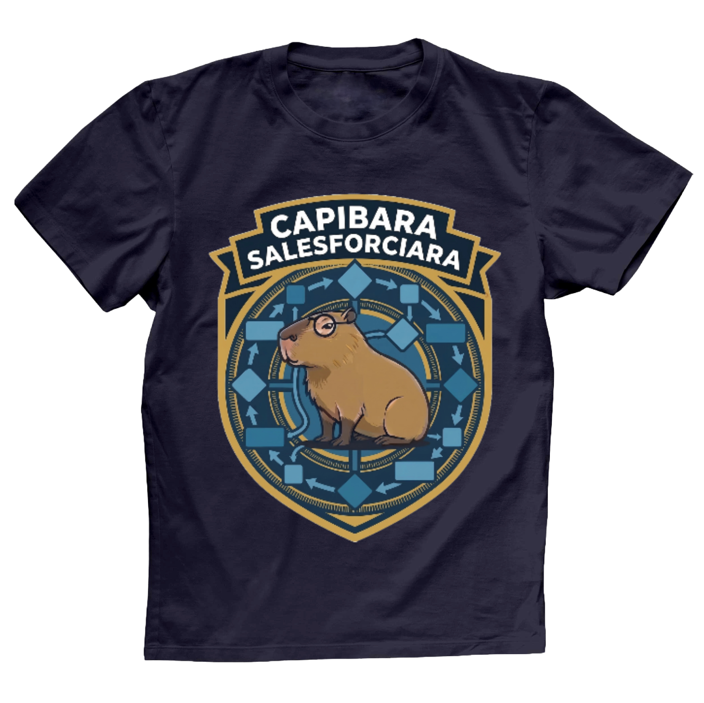 Capibara Salesforciara t-shirt — front